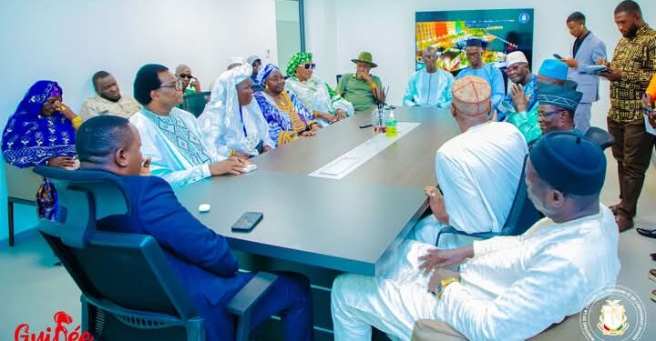 Culture : le ministre Moussa Moïse Sylla reçoit en audience les membres du bureau exécutif de l’association nationale Djely Tomba