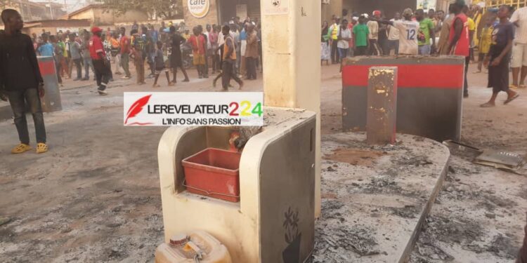 KINDIA: Un incendie fait des ravages dans une station-service