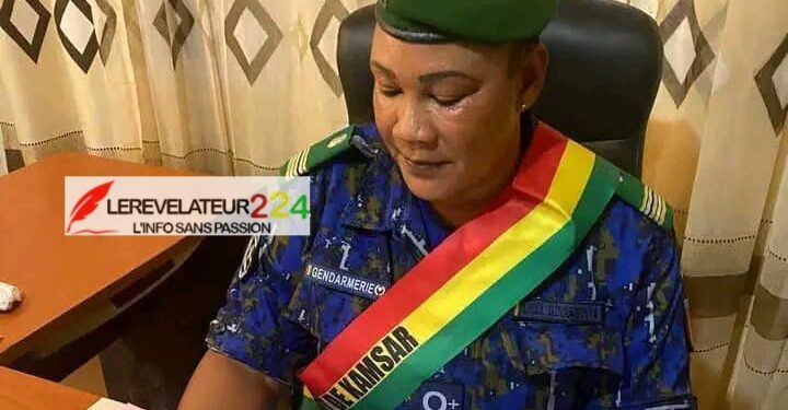 KAMSAR: Lieutenant-Colonel Diaka Doumbouya installée dans ses fonctions de Sous-préfète