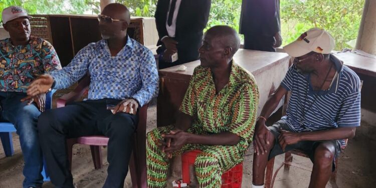 BOKE : Ahmed DURAK sur le terrain pour soutenir le Président Mamadi Doumbouya et le CNRD