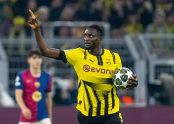 Serhou Guirassy s’offre 4 records avec son triplé face au Barça