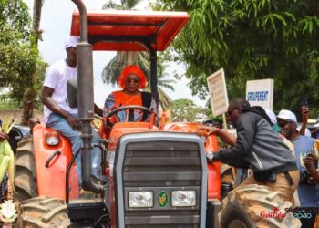 La ministre Charlotte Daffé lance la campagne agricole 2025 à N’Zérékoré : ‘’nous visons 2 500 000 tonnes de riz, 1 370 000 tonnes de maïs…’’
