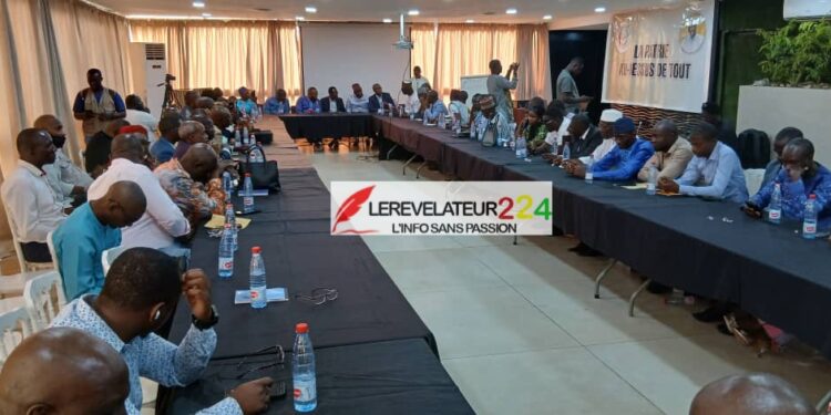 Guinée : 53 partis politiques avec « l&rsquo;arbre à palabre » soutiennent le général Mamadi Doumbouya