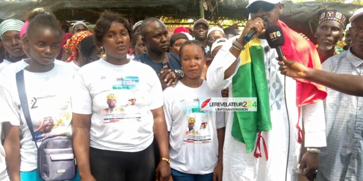 BOKE : Ahmed de Paris mobilise les femmes de Khabiya et Nafaya pour la marche du rassemblement