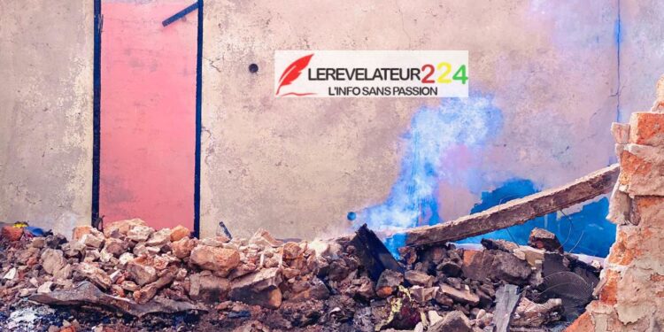 KINDIA: Un bâtiment consumé par un incendie…