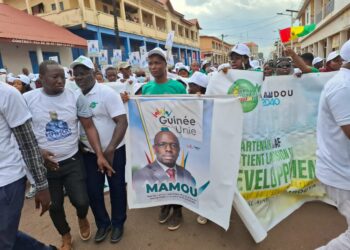 Mobilisation à Mamou : la loterie nationale de Guinée impose encore le respect