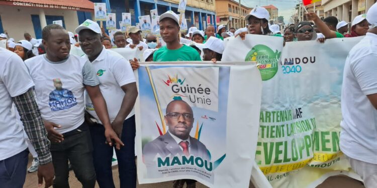 Mobilisation à Mamou : la loterie nationale de Guinée impose encore le respect