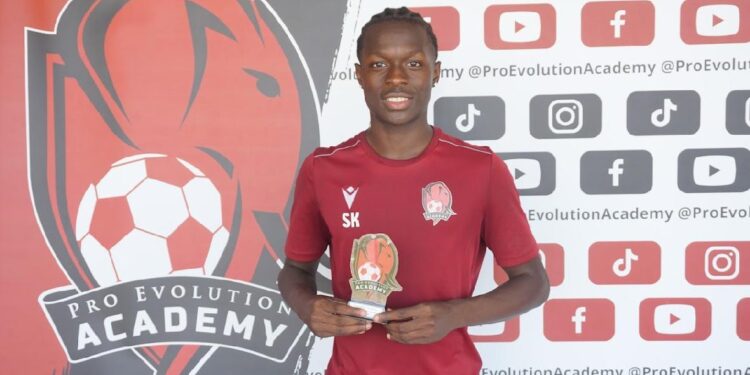 Football/ Pro Evolution Academy: Sékou Fantamady Camara sacré meilleur joueur du mois