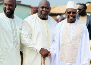 KANKAN : Dr. Ousmane célèbre la fête de Tabaski auprès des siens