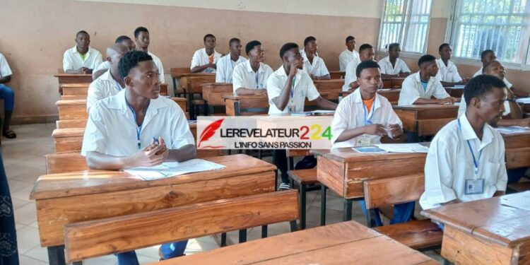 FARANAH: 2201 candidats entament le Baccalauréat unique session 2025 dans la sérénité