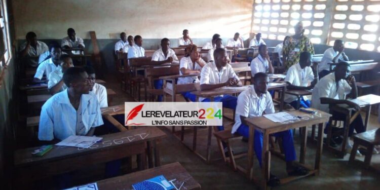 FARANAH: 2201 candidats entament le Baccalauréat unique session 2025 dans la sérénité