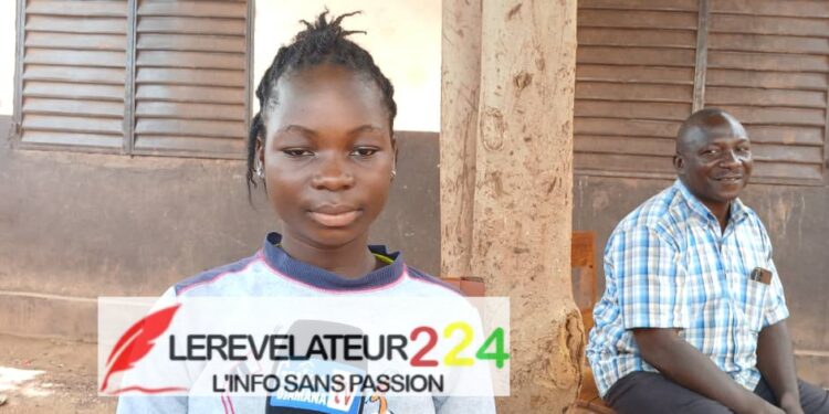 Résultats du CEE à Kankan : Germaine Bamba, première de la préfecture, s’exprime