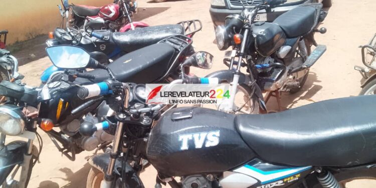 KINDIA : le Gouverneur interdit la circulation des motos-taxis entre 00h00 à 4h