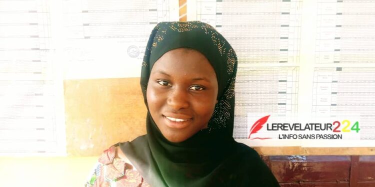 Marie Viviane Veny Monenou, 1ère de la région de Kindia au BEPC : ‘’Au lycée, je choisirai les sciences sociales…’’