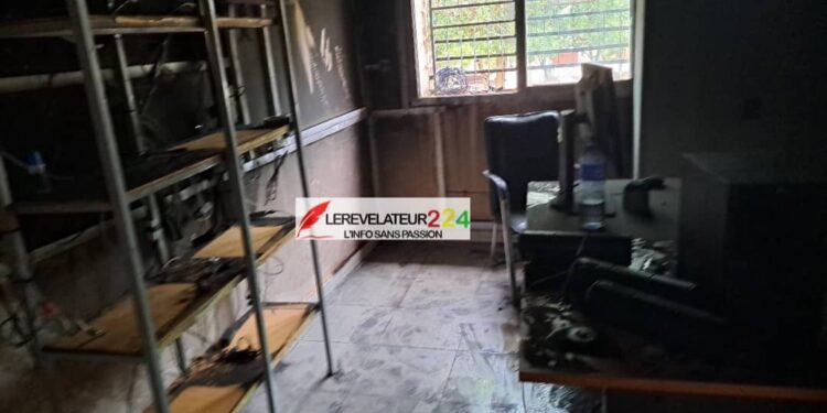 LABE : Un incendie ravage le bureau de monitoring de la HAC