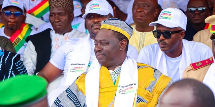 KISSIDOUGOU : Paul Moussa Diawara mobilise pour la vulgarisation de la nouvelle constitution
