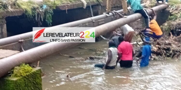 Inondation à Sambayah (Kindia) : Plusieurs dégâts, des personnes portées disparues…