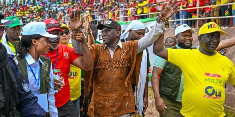 Référendum du 21 septembre : mobilisation historique menée par Ahmed Kanté à Kamsar