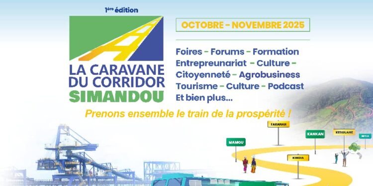 Guinée : vers la 1ère édition de « La Caravane du Corridor Simandou », le train de la prospérité…
