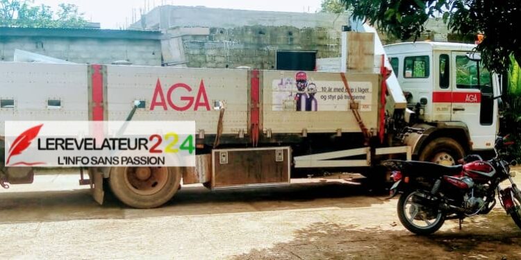 KISSIDOUGOU : Un camion percute mortellement deux personnes sur une moto