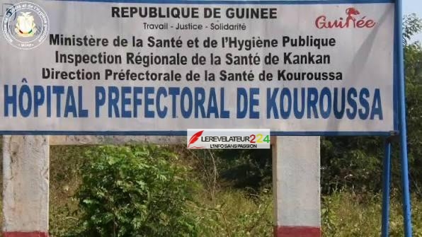URGENT: le directeur de l’hôpital préfectoral de Kouroussa écroué pour détournement de matériel sanitaire