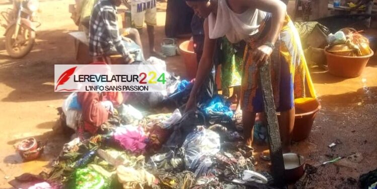 SIGUIRI: Incendie dans une concession à bouré boukaria