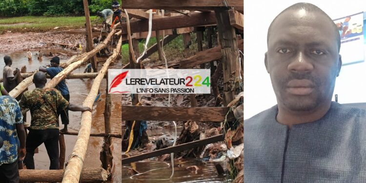 Pont de Lanbandji (Boké) : ‘’une foutaise du siècle’’, selon le journaliste Basekou Amirou Drame