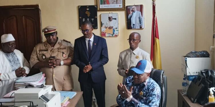 TPI de Boké : passation de service entre les procureurs Amadou Oury Diallo et Amadou Diallo