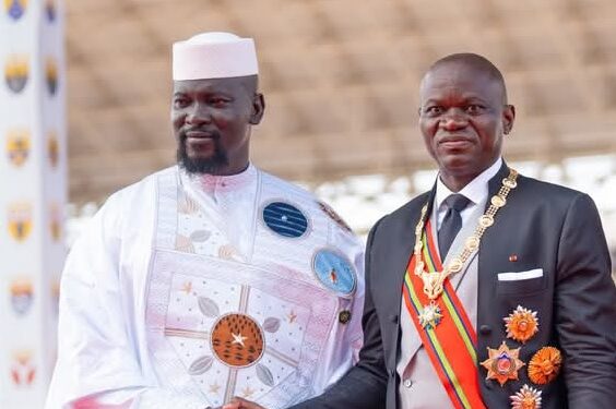 Dernière minute: Général Brice Clotaire Oligui Nguema invité spécial de Doumbouya à Conakry