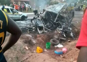KINDIA : plusieurs personnes mortellement calcinées dans un accident de la circulation