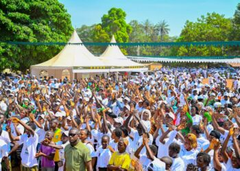 FRIA – Présidentielle 2025 : Ahmed Kanté renforce la mobilisation de la GMD à Tormelin et magnifie la jeunesse de Koba