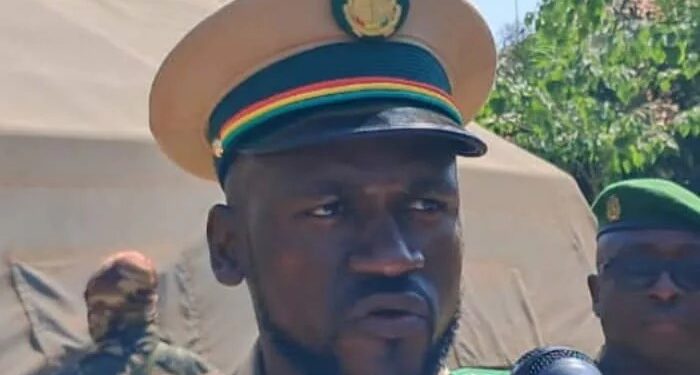 Guinée: le Commandant Aly Camara élevé au grade de Colonel…