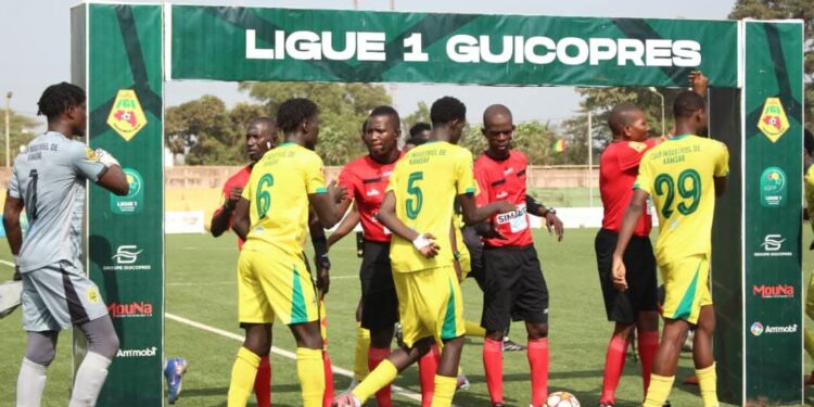 Ligue 1 Guicopres : le CIK domine la SAG (3-1) et affirme ses ambitions à Kamsar