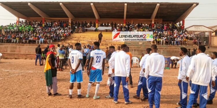 KISSIDOUGOU : le championnat national 2 officiellement lancé, le Niandan football club s’offre les lions indomptables de Yomou