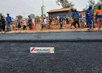 Région administrative de Labé : Lelouma voit les premières couches de goudron depuis l&rsquo;indépendance