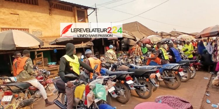Commune urbaine de Kissidougou : vers un recensement général des motos-taxis