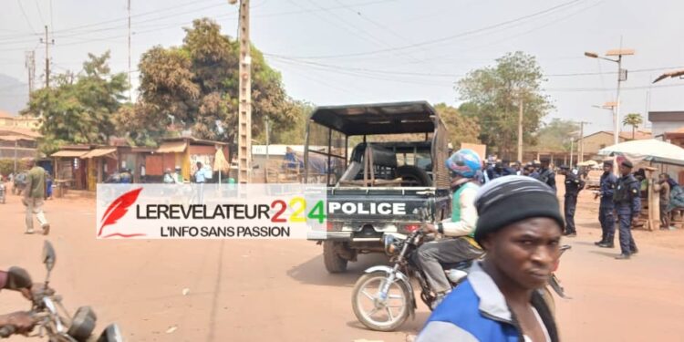KINDIA : un conducteur de moto-taxi blessé lors d’une intervention policière