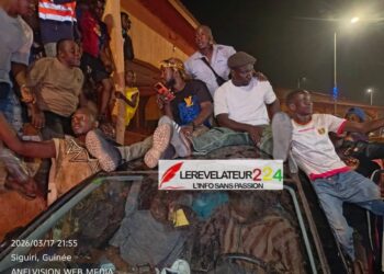 SIGUIRI : Mamadi Sylla triomphalement accueilli en héros, après sa condamnation à Kankan