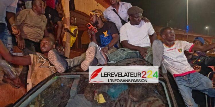 SIGUIRI : Mamadi Sylla triomphalement accueilli en héros, après sa condamnation à Kankan