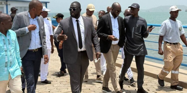 Transport Maritime : le nouveau Directeur Général de la SNG en immersion à la gare de Sandervalia