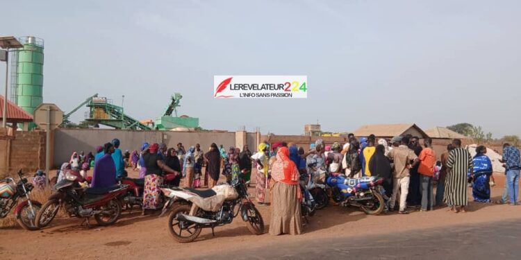 KANKAN – Sanfinah : colère populaire contre l&rsquo;entreprise Guiter S.A, accusée de bloquer un marigot depuis plus de 10 ans