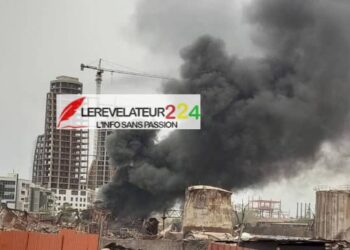 KALOUM : Alerte incendie sur le site de l’ancien dépôt de Coronthie