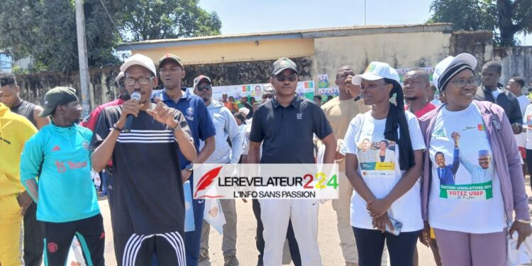 Législatives et Communales 2026 : Hadja Idrissa Bah et l’UMP mobilisent la jeunesse de Hamdallaye par le sport