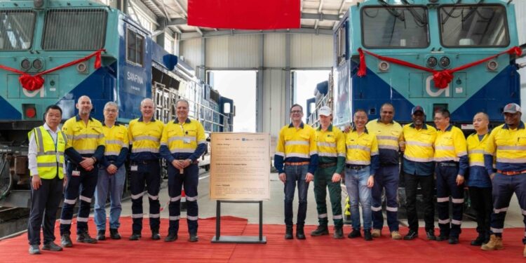 SimFer célèbre l’achèvement des travaux de l’embranchement ferroviaire de Simandou (Communiqué)