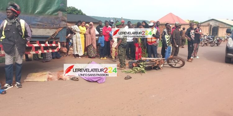 Horreur à Labé : Un père de famille meurt la tête écrasée par une remorque sur la route du Sénégal