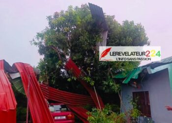 SANGAREDI : Une violente tornade endommage gravement le Lycée Général Lansana Conté
