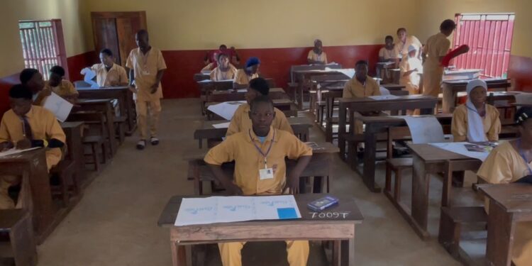 BEPC 2026 à Boké : plus de 8 000 candidats soumis aux premières épreuves