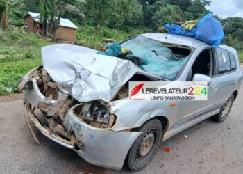 KISSIDOUGOU : un mort et deux blessés graves dans un accident de la circulation à Gbèngbè