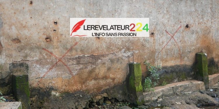 Conakry : l&rsquo;angoisse gagne Kakimbo, de nouvelles concessions marquées pour démolition