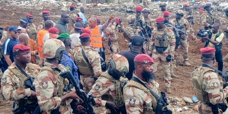 Drame de Dar-es-Salam : visite de Doumbouya sur fond de crise humanitaire et de déguerpissements